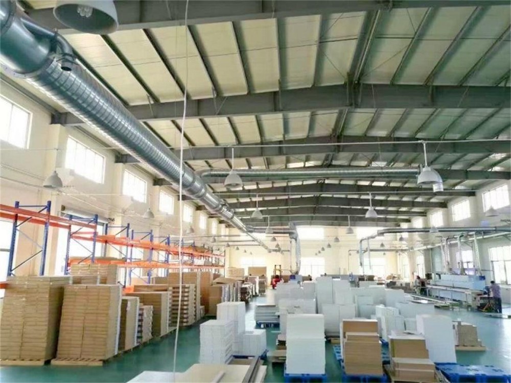 Shanghai factory made high glossy PET MDF board in good quality