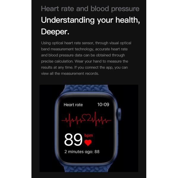 1.69inch Full Screen Iwo 18 Smartwatch Bluetooth Calling