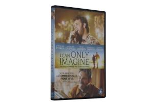 China New Released Best Seller DVD I Can Only Imagine DVD Movie Music Drama Series Film DVD For Family on sale