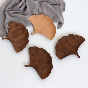 Musowood Oak Small Wooden Serving Tray For Snack Display