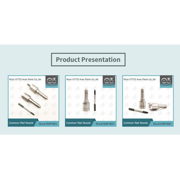 DLLA153P1831 Bosch Diesel Nozzle For Common Rail Injectors 0 445120186