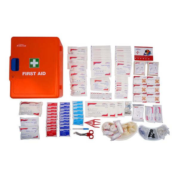 Quality oem Plastic First Aid Kit Box Hard Case Shelf Style Empty ABS First Aid Storage Box for sale