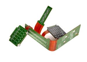Mass Production Rigid Flex PCB Double Sided , Copper ENIG OSP Rigid Flex Board Maker