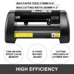 KI-375 375mm Inkjet Plotter Printer USB Cutting Plotter / Pattern Cutting