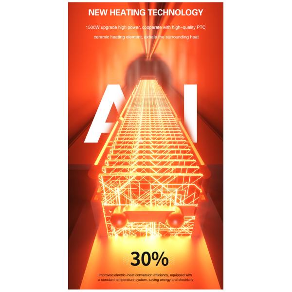 Safety Odorless Stable Color Customized Thermal Fuse Bathroom Heater