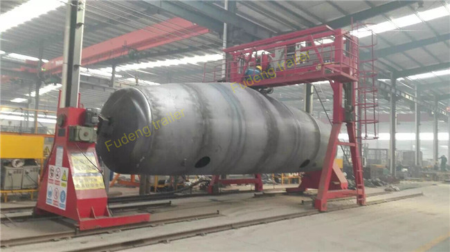 50 m³ Bulk Cement Tanker Trailer Single Compartment Dimension 11.5m × 2.5m × 4.0m