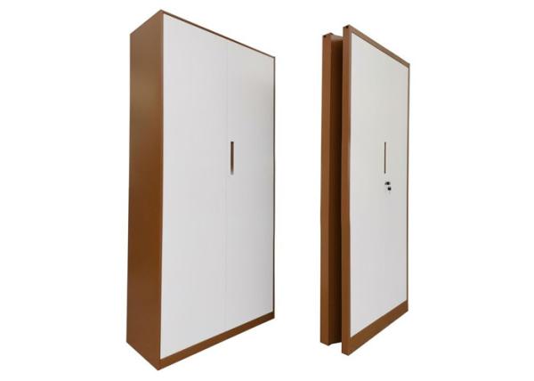 Quality Durable Steel Stationery Cupboards , Full Height Folding Storage Cabinet for sale
