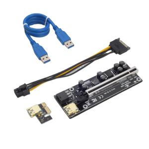 Buy cheap High Quality PCI Express X16 Pci E 009S Plus pcie riser with USB3.0 Cable product