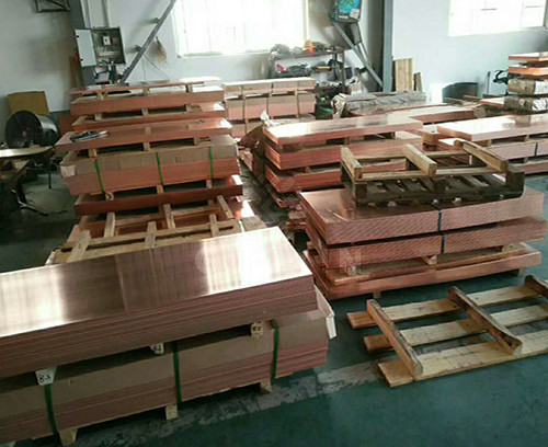 Customized Copper Cathodes Plate Sheet 2500mm C10100 C10200