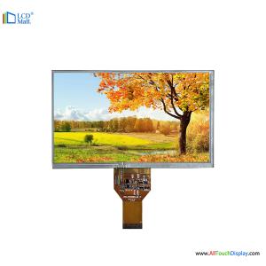Buy cheap 7 Inch TFT LCD 800x480 Resolution 400nits RTP RGB Interface LCD Screen product