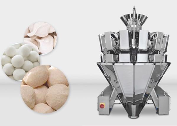 Quality 10 Head Waterproof Multihead Weighing Machine For Salad for sale