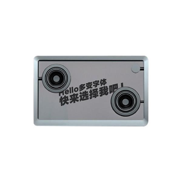 Quality Dynamic Wallpapers Rectangle Bluetooth Speaker Multiple Font Settings for sale