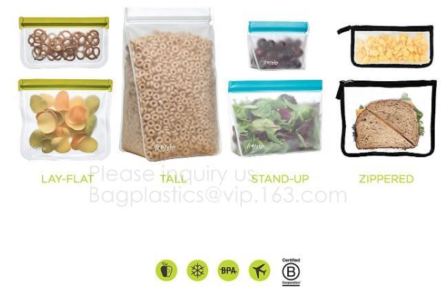 Round bottom polypropylene zip lock bag, CD bag, round reclosable bag, round reusable zip lock bag, round grip seal pack