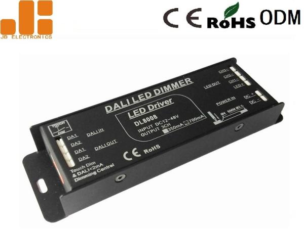 Quality 350mA / 700mA DALI LED Dimmer Controller 3 Channels Output / DC12V - 48V Input for sale