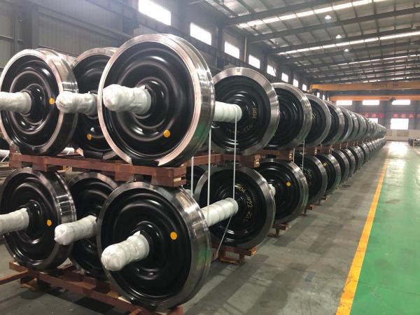 Quality Railroad Wheelset 920mm Railway Wheel Set BA004 Wheel High Reliability With TSI Certification for sale