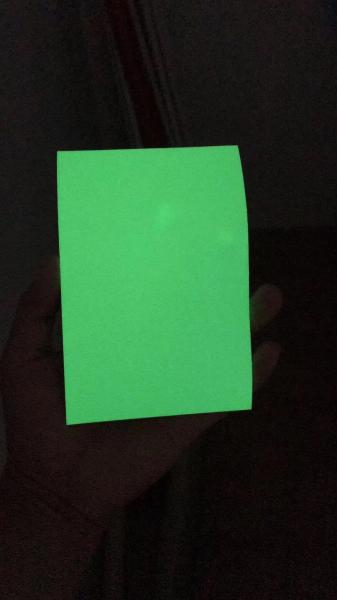 Quality PVC 45.7m Luminous Vinyl Film 2-12 Hours Glow In The Dark Vinyl Sheets for sale