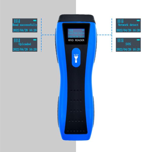 Quality Wireless Security Guard Monitoring System Time Tracking RFID 125kHz Lithium Battery for sale