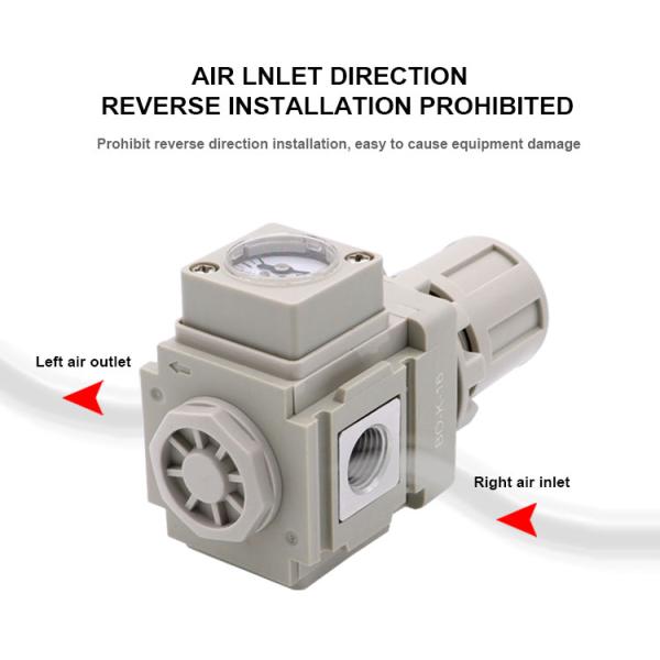 Stepless Control Electric Pneumatic Regulator Pressure Compressed Air Regulator Reducing Valve