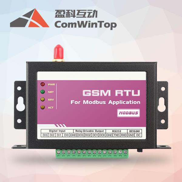 Quality rs232 modbus rs232 rtu 8 digital 8 IO master gsm security controller for sale