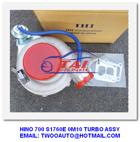 HINO Japanese Engine Parts 700 S1760E 0M10 Turbo Assy , Japanese Truck Turbo Charger Parts for Hino 700