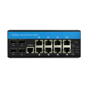 China Industrial Gigabit Lite Layer 3 Ring Managed Ethernet Switch 12 Port on sale