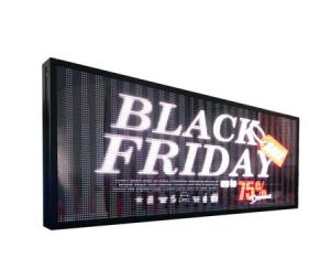 Buy cheap Wireless IP21 400Hz 6000nit LED Scrolling Display Board product