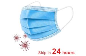 China Disposable Non Woven PP 3 Ply Earloop Face Mask on sale