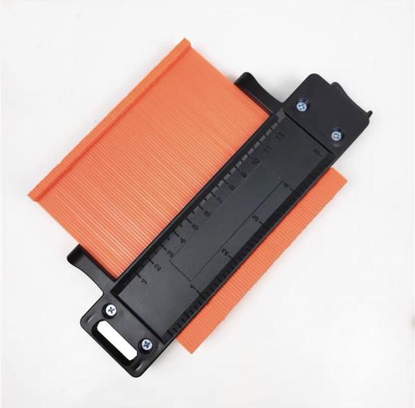 Quality Upgraded Multifunctional Shape Contour Gauge WIth Lock Plastic Lockable Contour Gauge Tool for sale