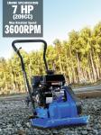 Compaction Force 4200lbs Plate compactor without Water Tank with 12inch