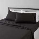 Sustainable Bedding Set Plain Craft Pillowcase Bed Sheet with Fitted Sheet and