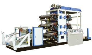 Both Side Continuous Printing Machine One Time For Woven Bag 80m/Min