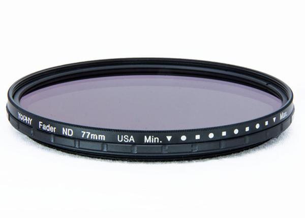 77mm ND2 To ND400 Wider Outer Optic Variable Neutral Density ND Filter With Matt