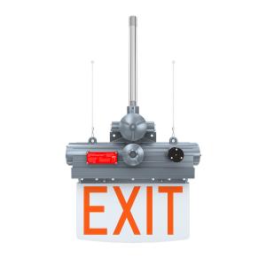 Buy cheap Explosion Proof Exit Sign Light Fixture 100-277V For Hazardous Locations product