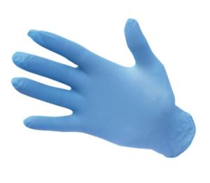 China Disposable Exam Nitrile Rubber Gloves , Nitrile Work Gloves Punctures Resistant on sale