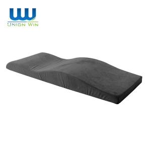 China Orthopedic wave shape curved memory foam eyelash mattress topper for lash bed on sale