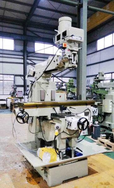 Quality Automatic / Manual Turret Universal Milling Machine Double Travel Locks for sale