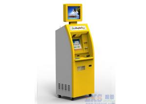 China Almightiness Card Reader Self Checkout Kiosk With Card Dispenser / Printer on sale