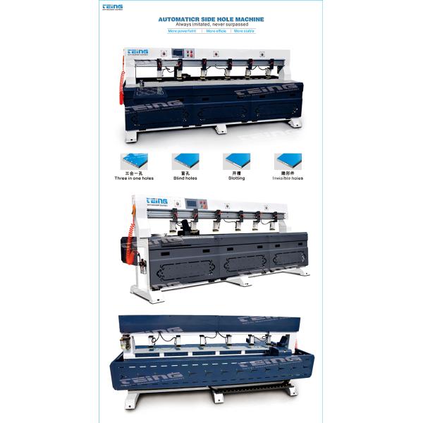 24000rmp/min Spindle Speed CNC Side Drilling Machine for Woodworking Manufacturing