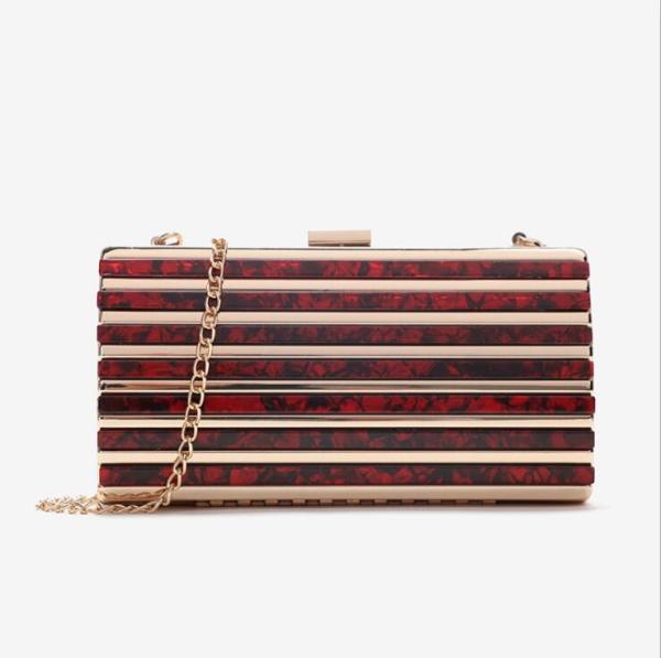 Quality OEM Red Rectangle Purse Frame for sale