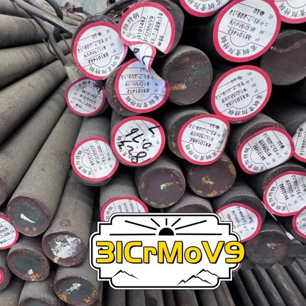 31crmov09 Q+T 1.8519 Alloy Steel Round Bar Rod 30-500mm Hot Rolled And Forged Nitriding Steel Rod
