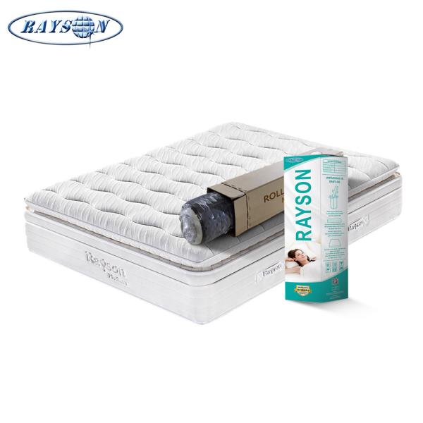 Quality 14 Inch Pocket Five Star Hotel Mattress Soft And Comfortable for sale