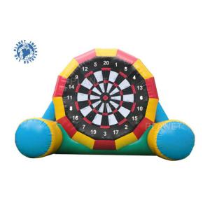 China Inflatable Dart Board Outdoor Soccer Shoot Dart Football Kick Shooting Dartboard For Sport Game on sale