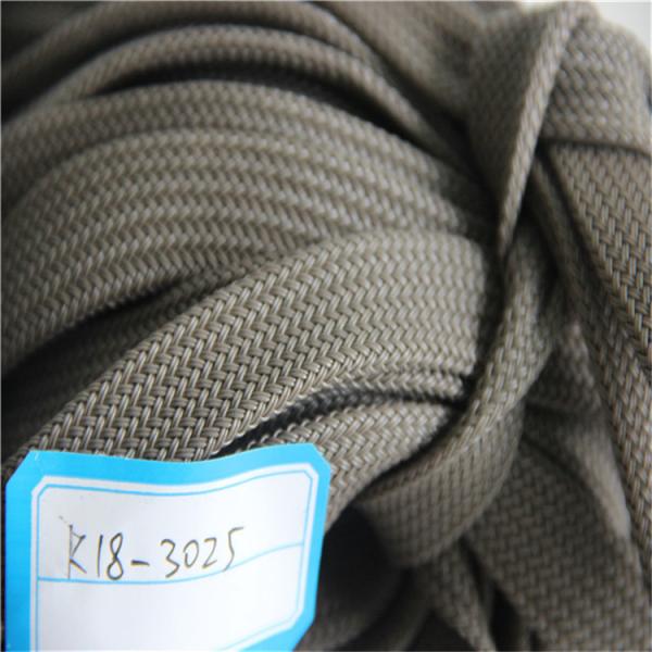Quality Durable Knitted Braided Webbing , Pp Polyester Band Ageing Resistant for sale