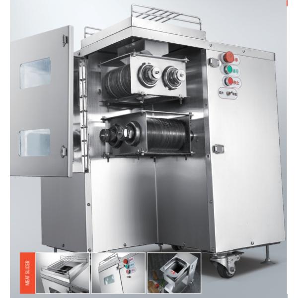 Durable Commercial Meat Processing Equipment Meat Slicer Strip Cutter Machine