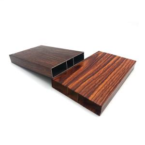 Buy cheap 3.0mm Thickness 6063 Wood Grain Aluminium Profile Heat Transfer product