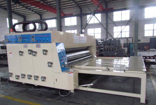Quality Semi - Auto 2 Color Carton Box Printing Machine / Flexo Slotting Machine for sale