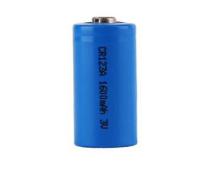 China Primary Lithium Battery CR123A / 17345 3.0 V 1600 mAh for smoke detector,alarm and security equippments on sale