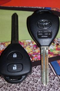 Buy cheap toyota replacement auto transponder folding keys with stable performance product