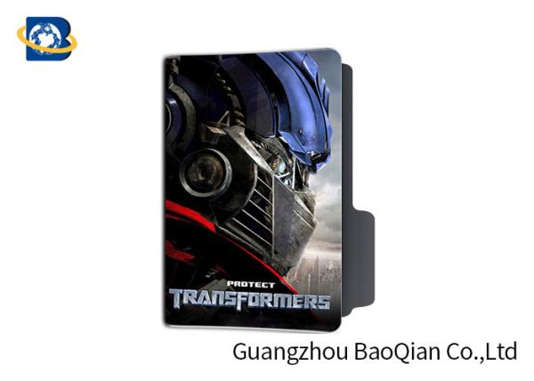 Quality Transformers 3D Lenticular Printing Service , Plastic Document Folder Flip Effect for sale