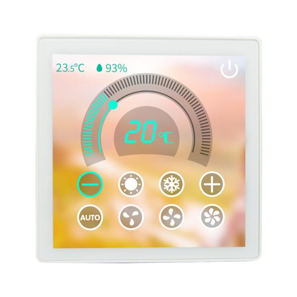 Quality Lcd Display Temperature Control WIFI Smart Wall Light Switch White Color for sale